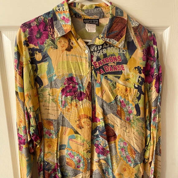 Printed Button down - Picture 1 of 2